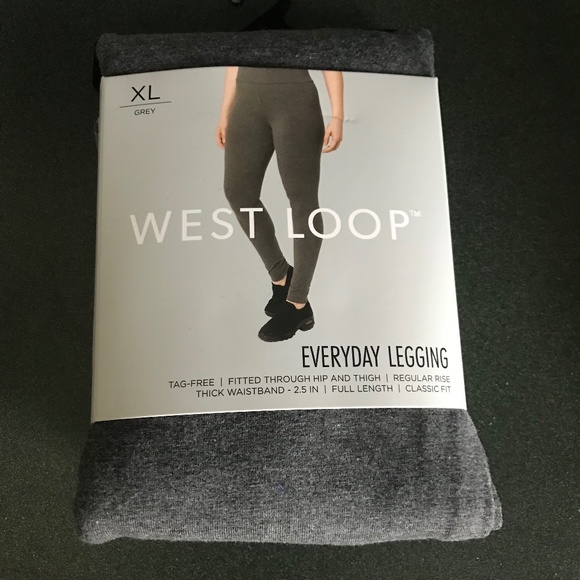 West Loop Everyday Legging XL Grey New - Picture 1 of 14